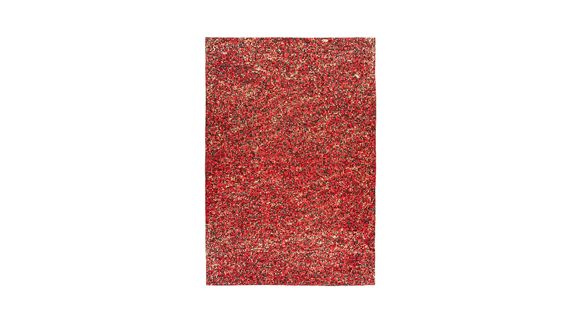 tappeto planeo - finitura 100 rosso / oro