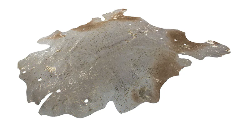 planeo Teppich - Glam 110 Elfenbein / Gold 2m² - 2,6m²