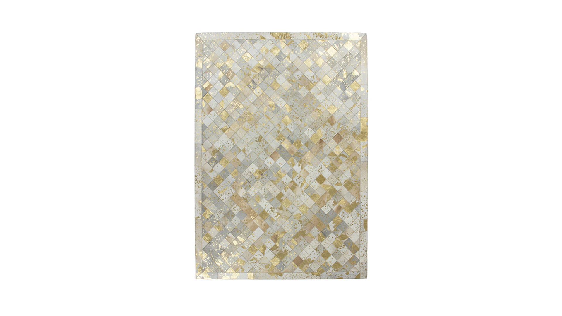 planeo carpet - Lavish 210 ivory / gold 120 x 170 cm