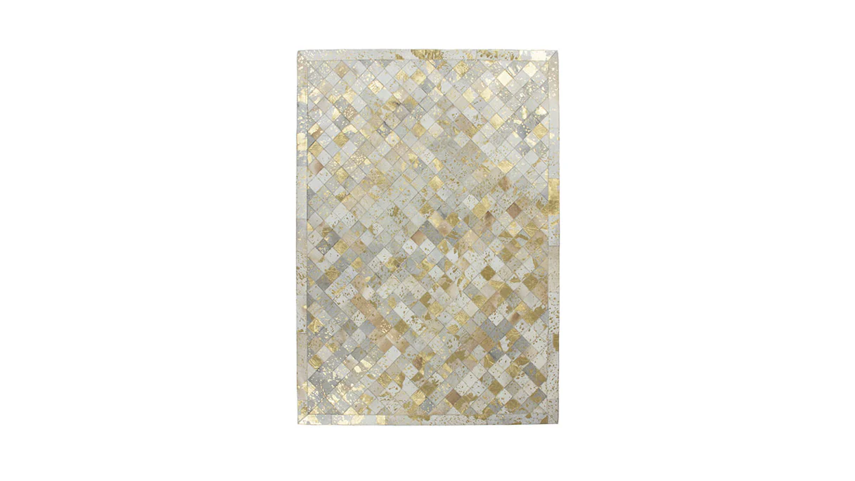 planeo Teppich - Lavish 210 Elfenbein / Gold 160 x 230 cm