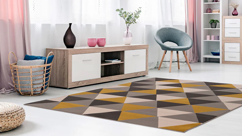 planeo Teppich - Now! 200 Multi / Gold 80 x 150 cm