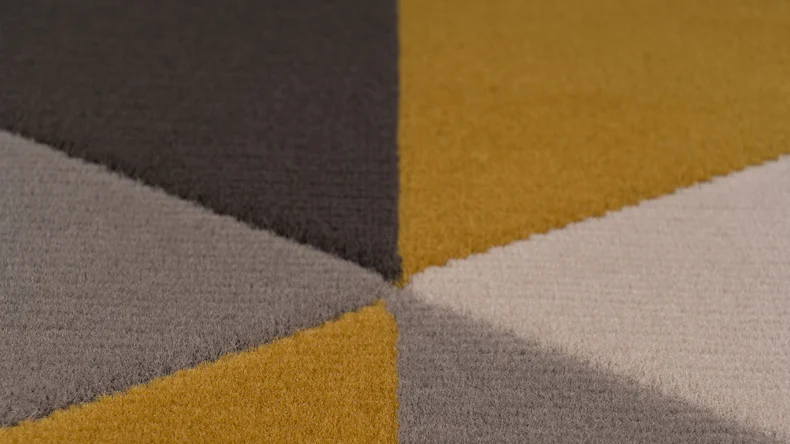 planeo Teppich - Now! 200 Multi / Gold 80 x 150 cm