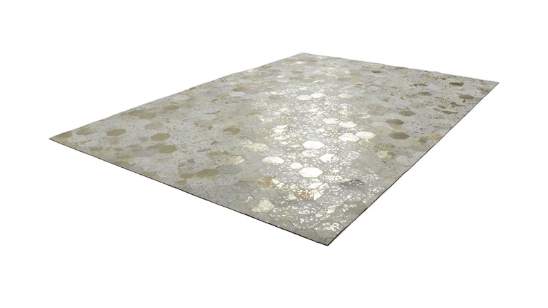 tapis planeo - Spark 210 ivoire / or 80 x 150 cm