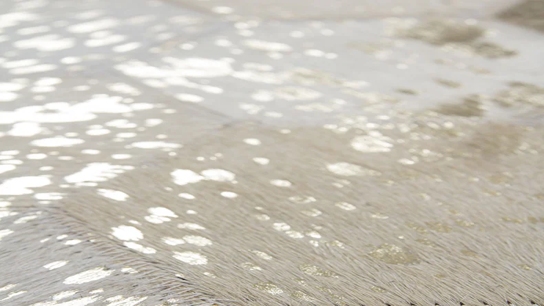 tapis planeo - Spark 210 ivoire / or 80 x 150 cm