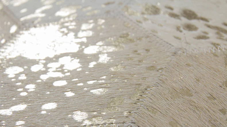 tapis planeo - Spark 210 ivoire / or 80 x 150 cm