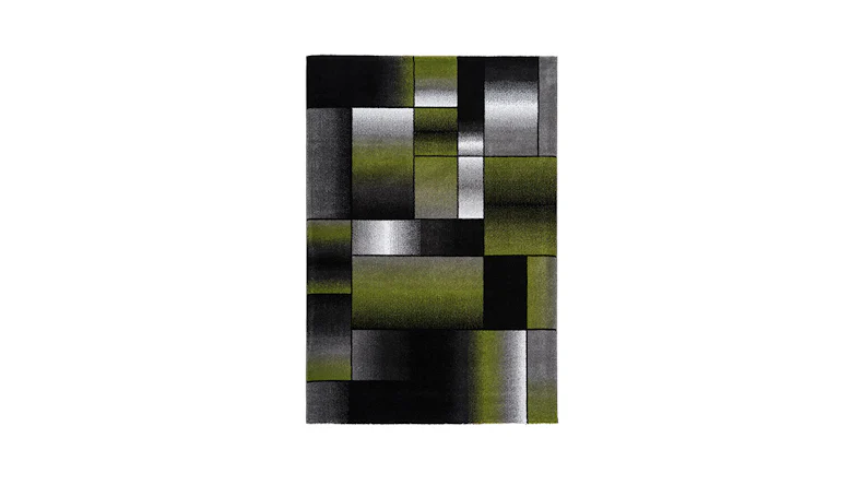 planeo Teppich - Broadway 300 Grün / Grau 120 x 170 cm