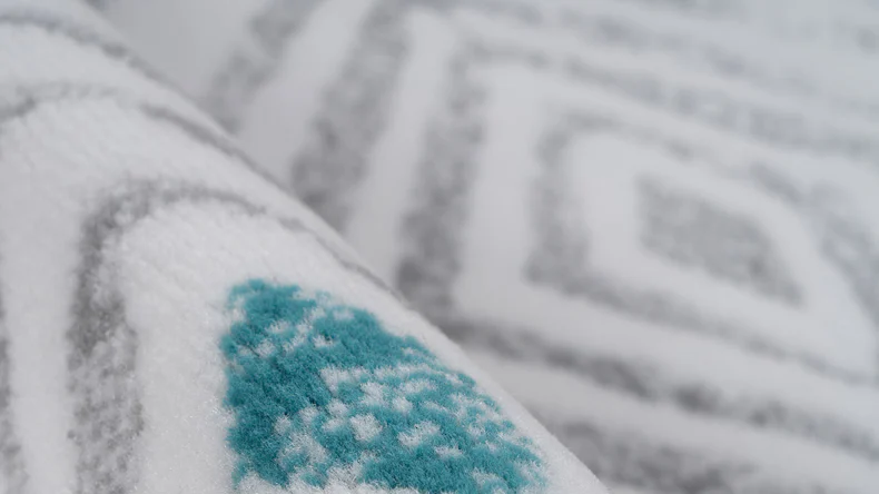 tapis planeo - Vancouver 410 blanc / gris