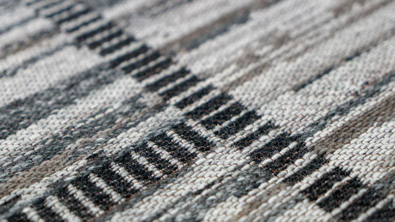 tapis planeo - Phoenix 112 nature / gris 80 x 150 cm