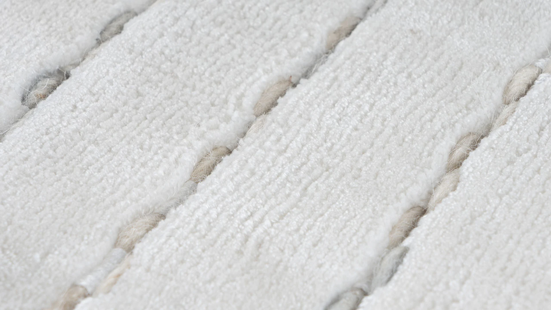 planeo carpet - Prime 110 white / grey 80 x 150 cm