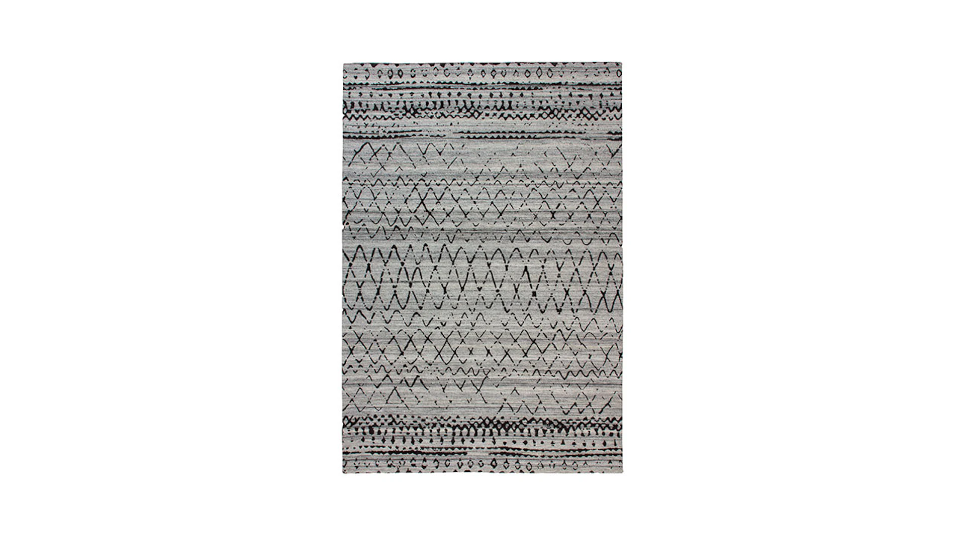 tapis planeo - Phoenix 113 nature / gris 80 x 150 cm