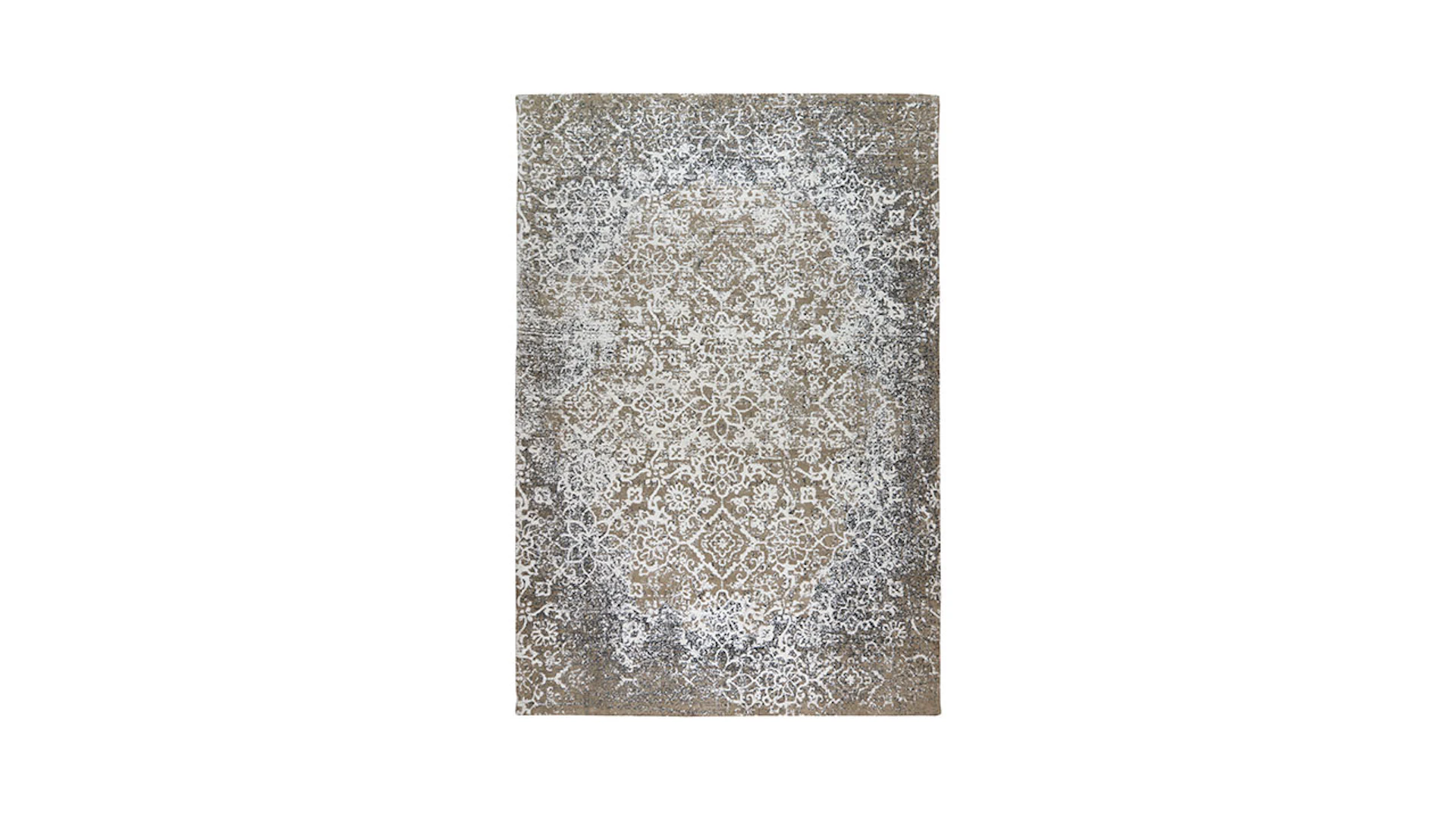 planeo carpet - River 160 olive green / multi 200 x 280 cm