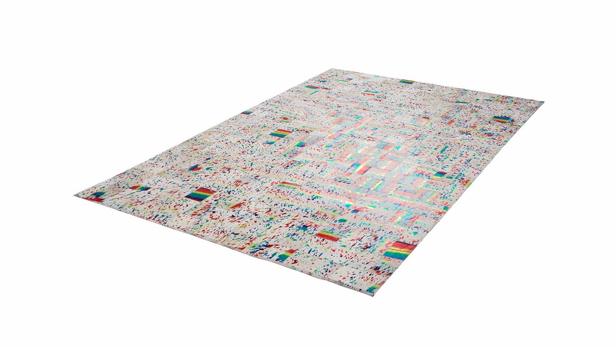 planeo carpet - Rocket 310 ivory / multi 80 x 150 cm