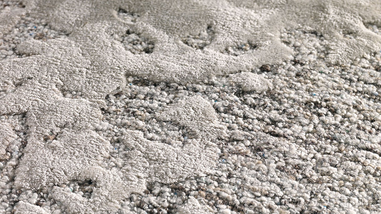 planeo carpet - damask 8066 grey / natural 80 x 150 cm