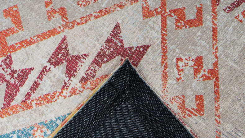 planeo Teppich - Indiana 200 Multi / Orange