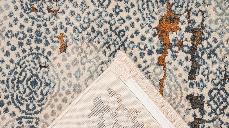 tappeto planeo - Palace 200 grigio / arancio 120 x 170 cm