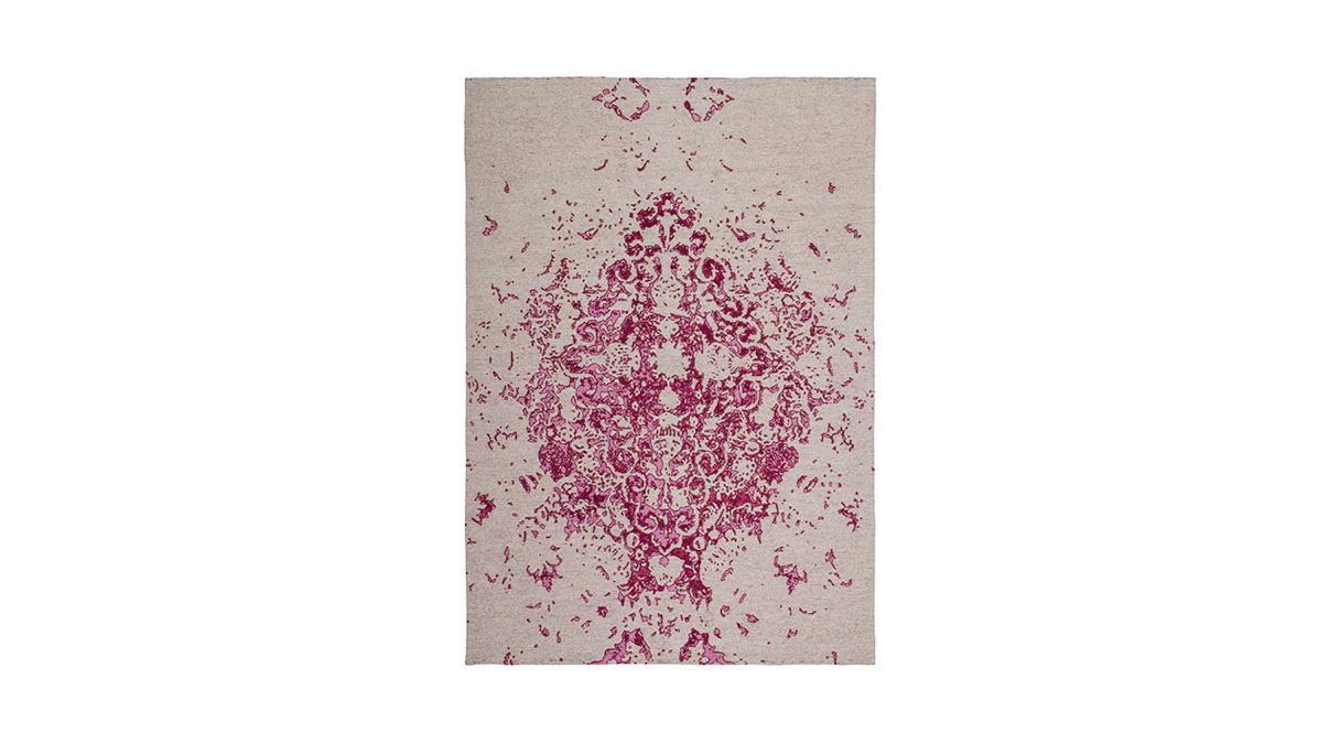 planeo Teppich - Ballerina 700 Elfenbein / Pink 80 x 150 cm