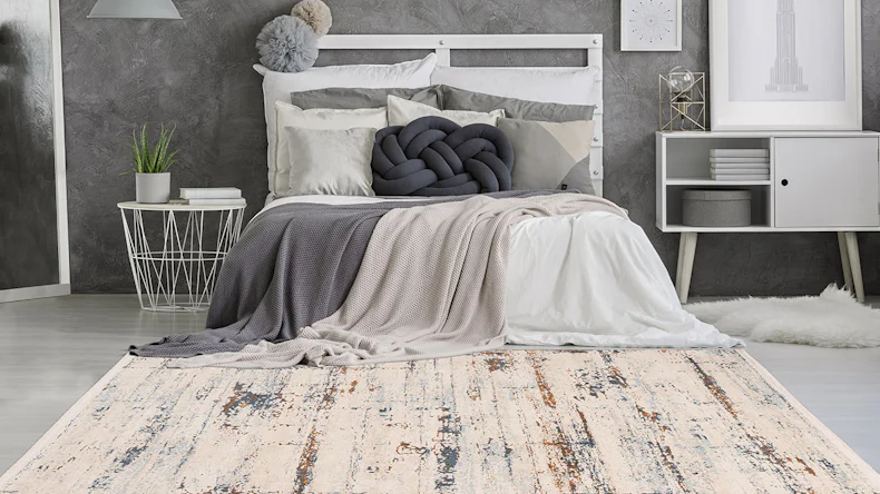 tappeto planeo - Palace 300 grigio / rosso ruggine 120 x 170 cm