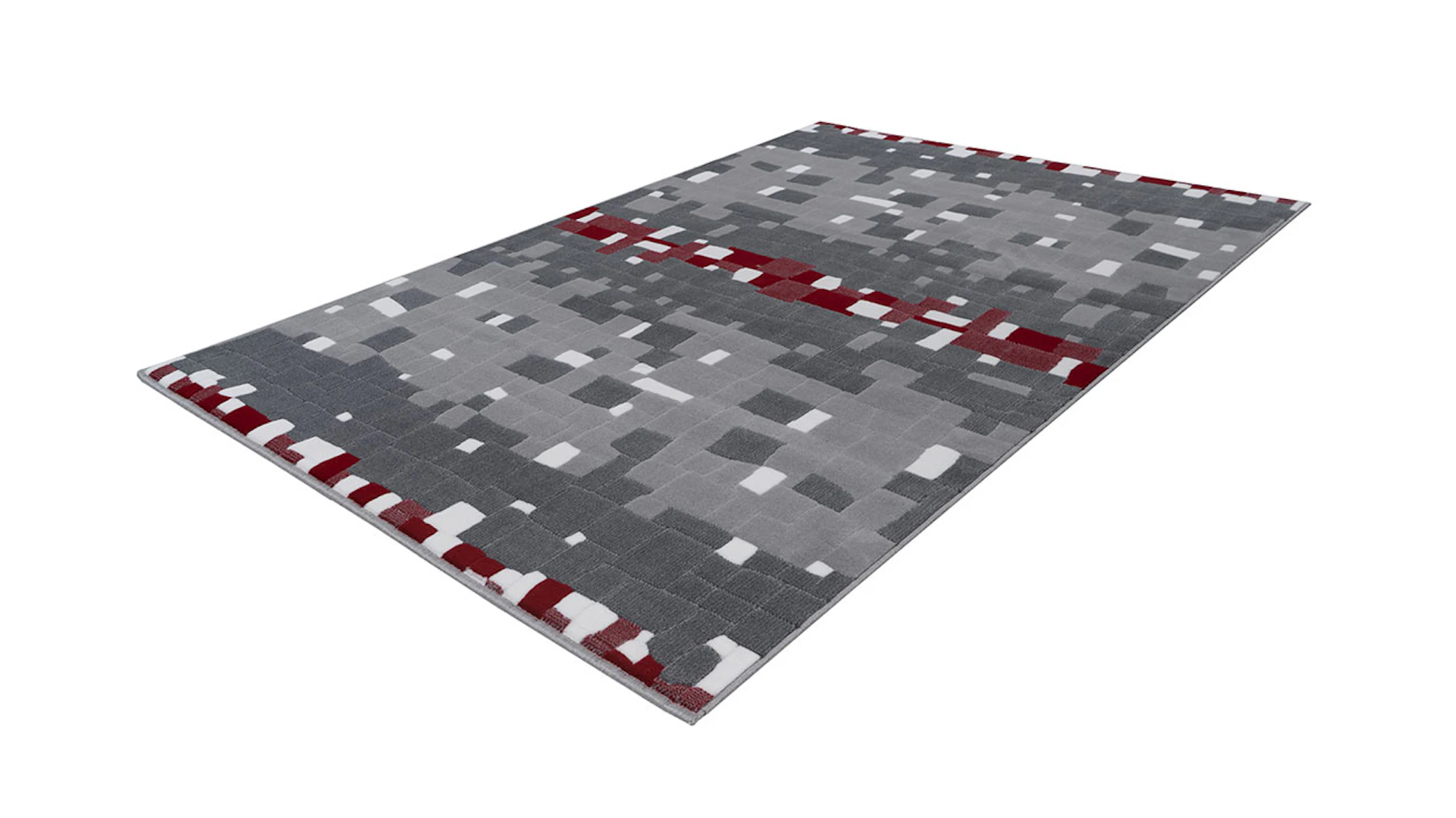 tapis planeo - Vancouver 210 multi / rouge 120 x 170 cm