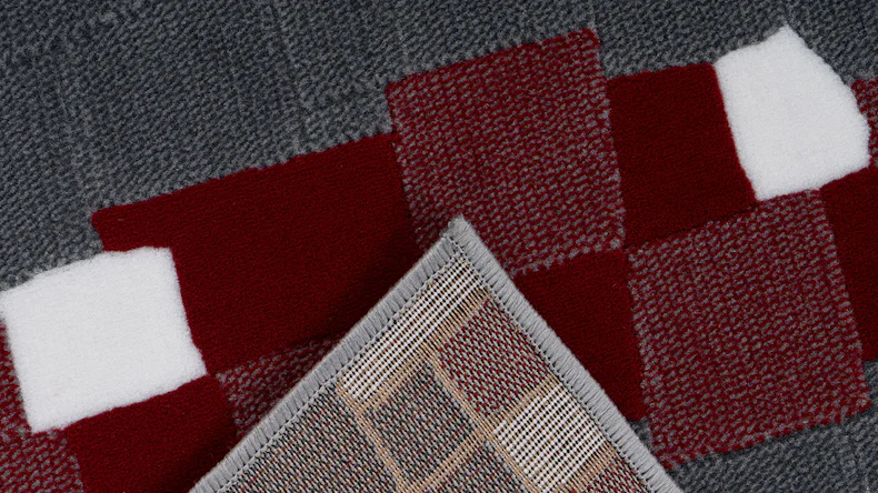 tapis planeo - Vancouver 210 multi / rouge 120 x 170 cm