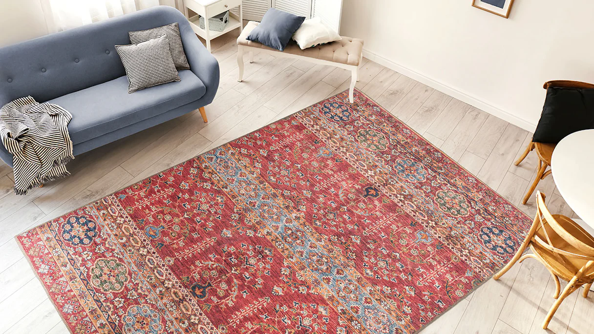 planeo carpet - Faye 325 Multi / Red 150 x 230 cm