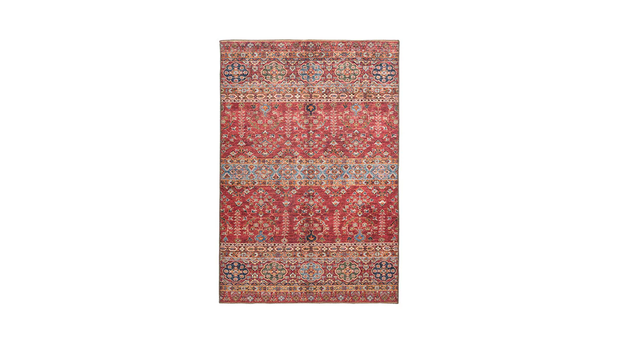 planeo carpet - Faye 325 Multi / Red 110 x 180 cm