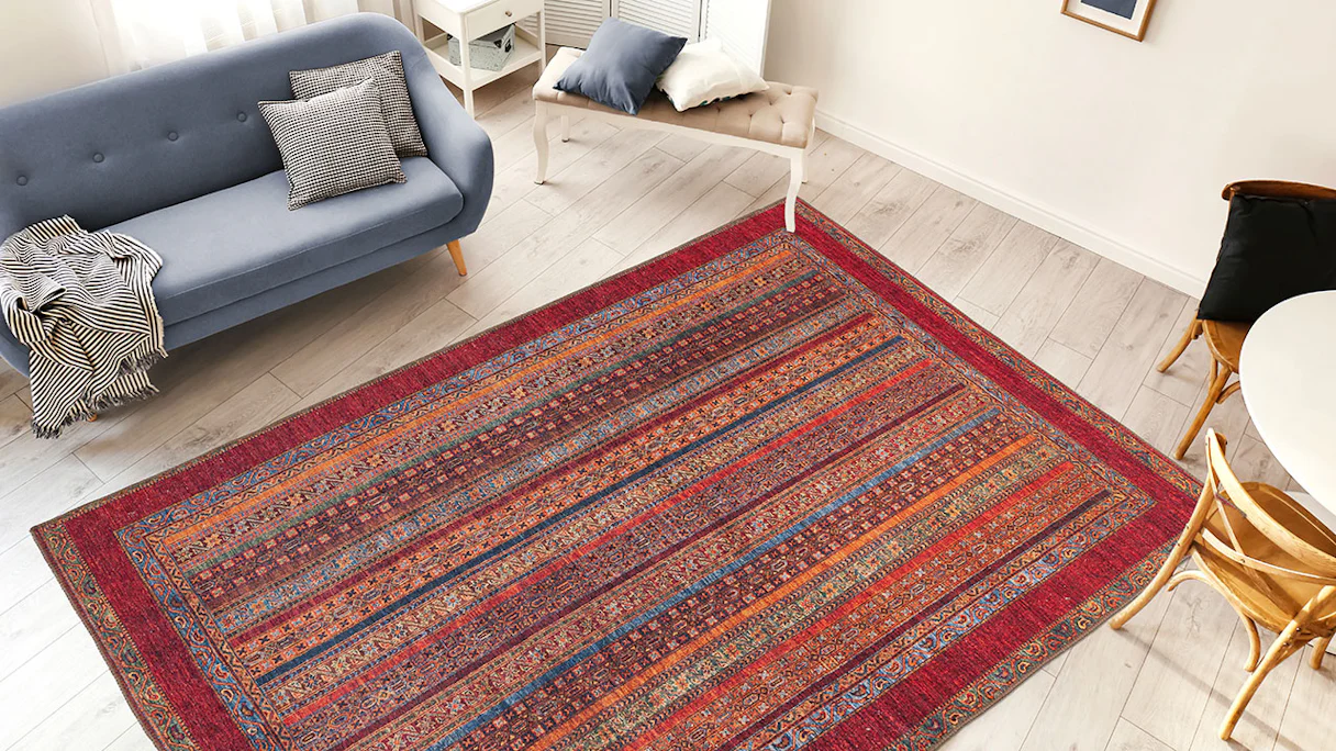 planeo carpet - Faye 425 Multi / Red 190 x 290 cm