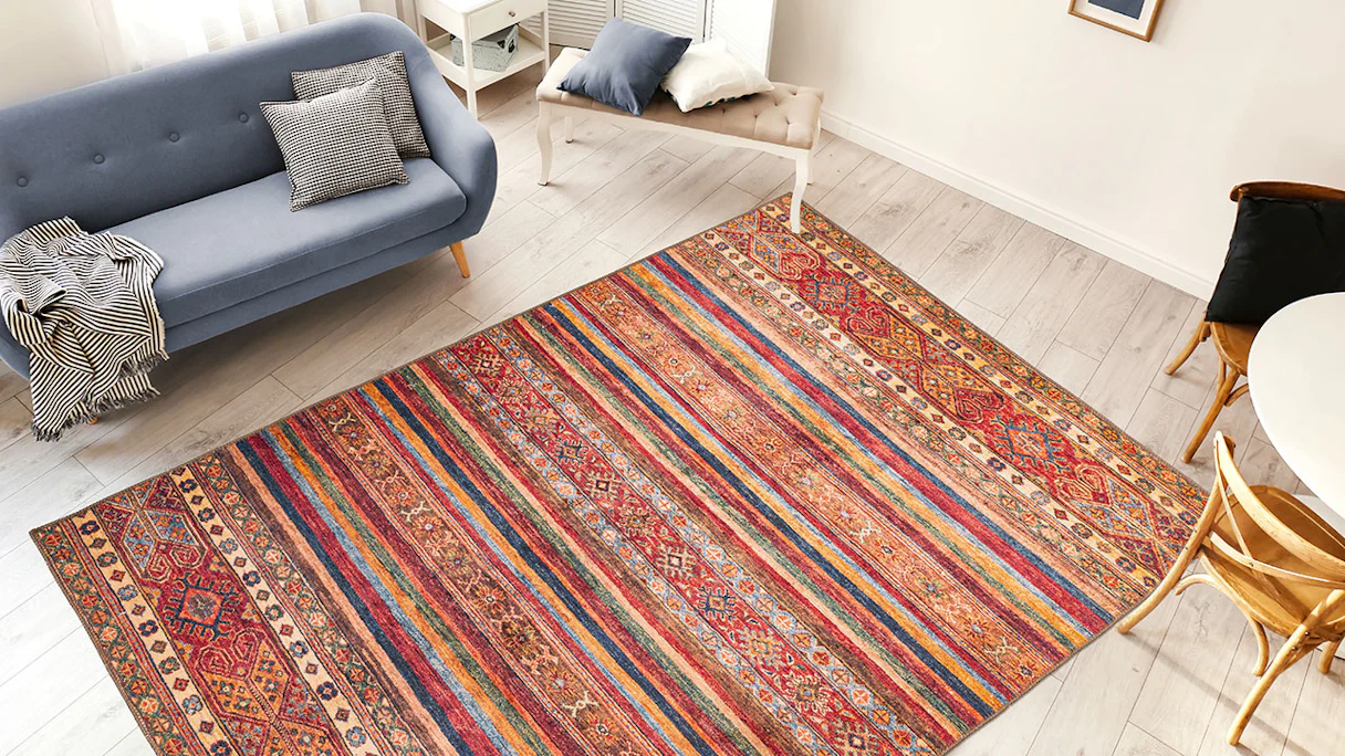 planeo carpet - Faye 725 Multi / Red 230 x 330 cm