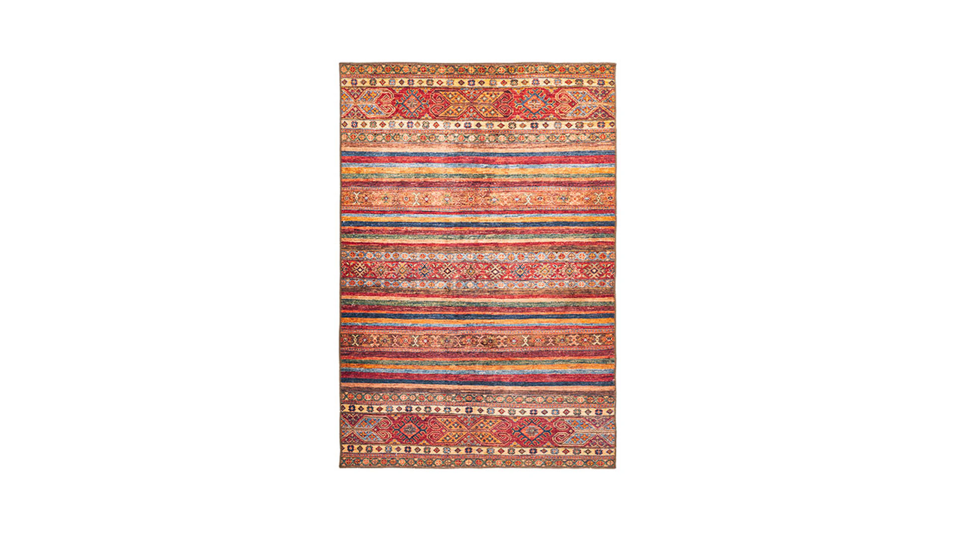 planeo carpet - Faye 725 Multi / Red 230 x 330 cm