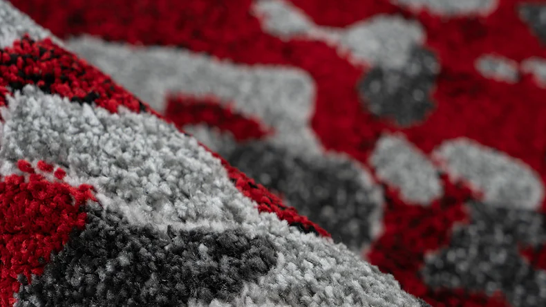 tapis planeo - Broadway 700 gris / rouge