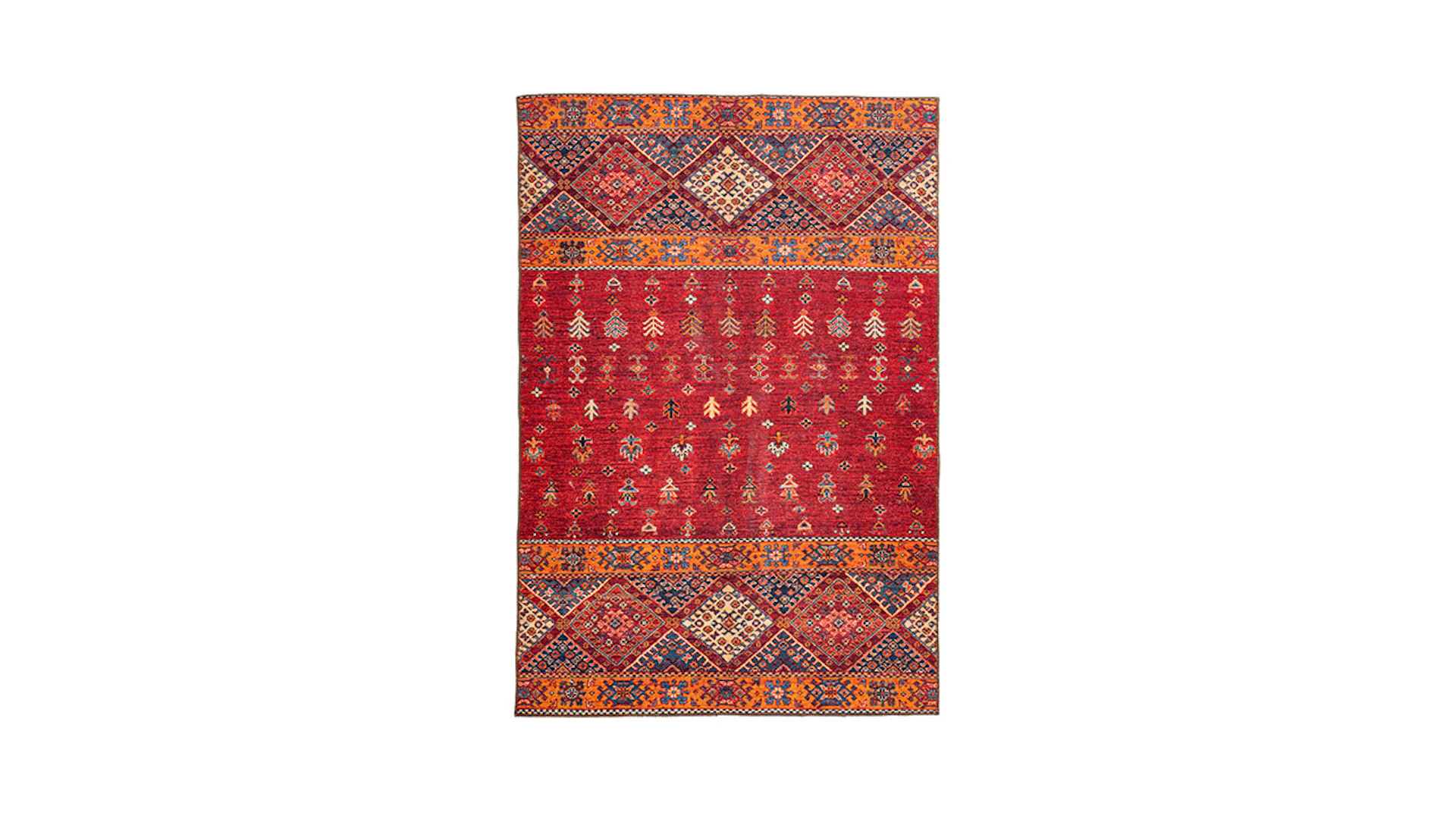 planeo carpet - Faye 225 Multi / Red