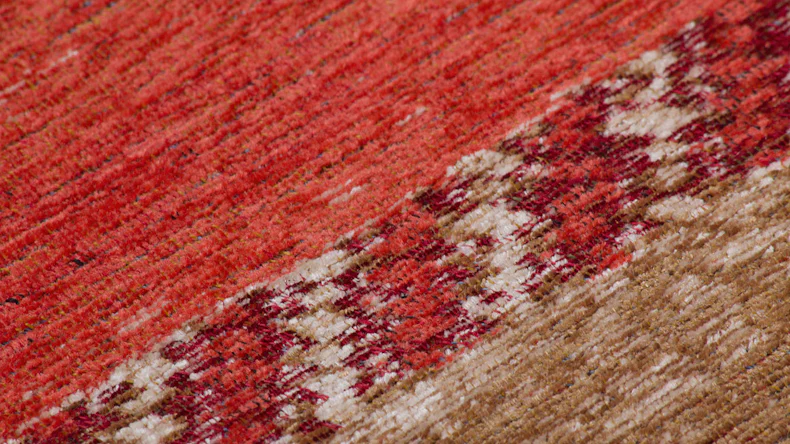 planeo Teppich - Blaze 200 Multi / Rot 75 x 150 cm