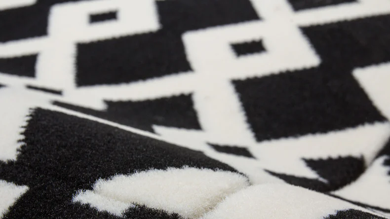 tapis planeo - Lina 300 multi / noir 80 x 150 cm