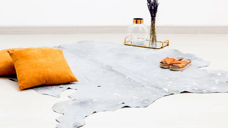 planeo Teppich - Fly 110 Grau / Silber