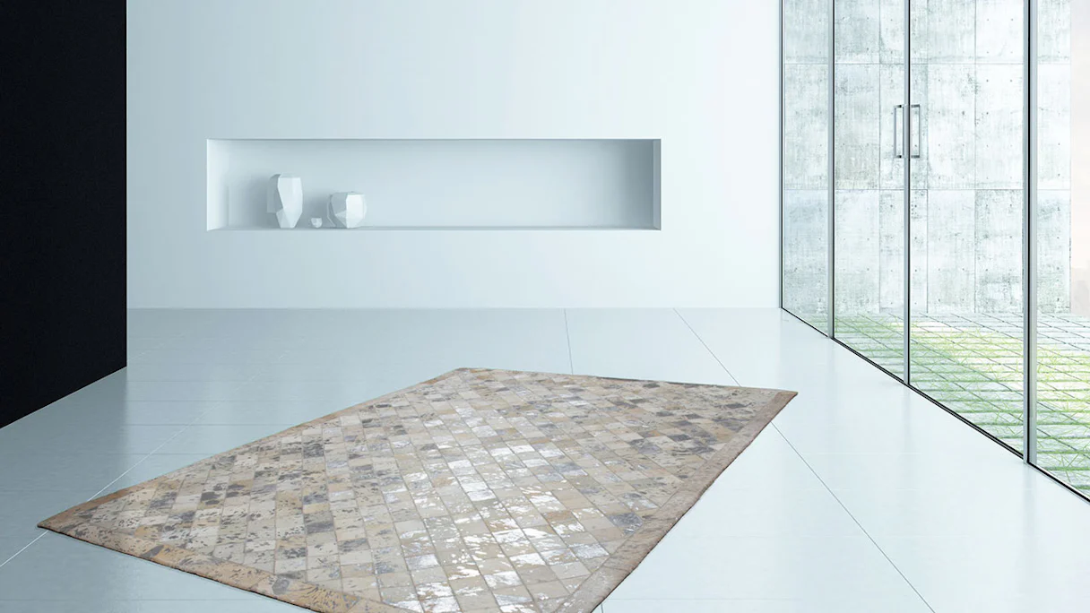 planeo carpet - Lavish 210 grey / silver 160 x 230 cm