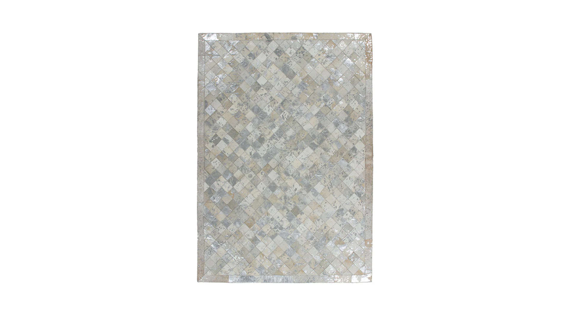 planeo carpet - Lavish 210 grey / silver 120 x 170 cm