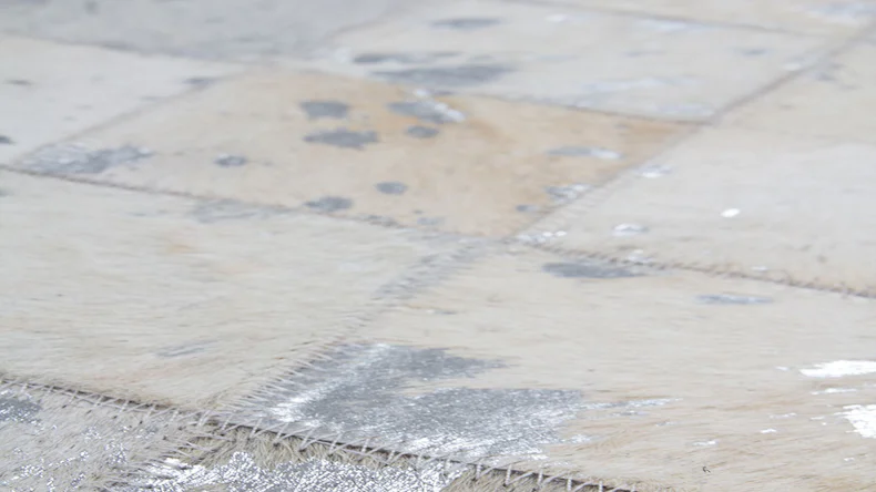 tappeto planeo - Lussuoso 210 grigio / argento 80 x 150 cm