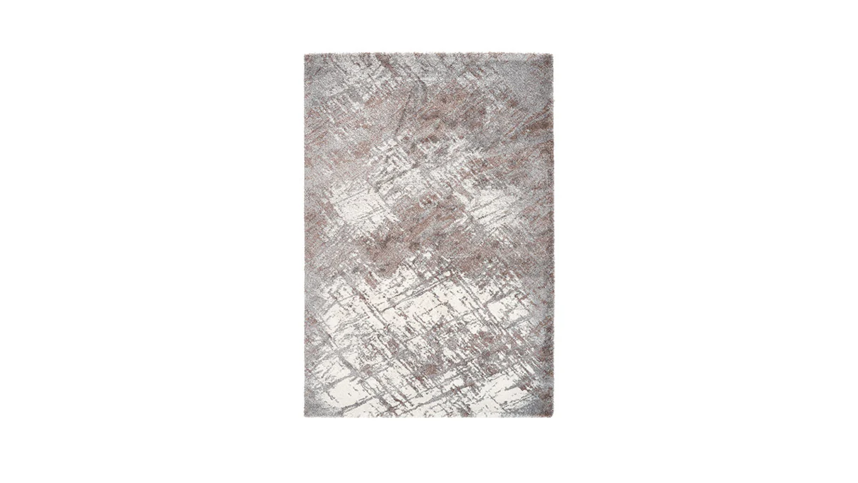 planeo Teppich - Sicilia - Licata Beige / Silber 120 x 170 cm
