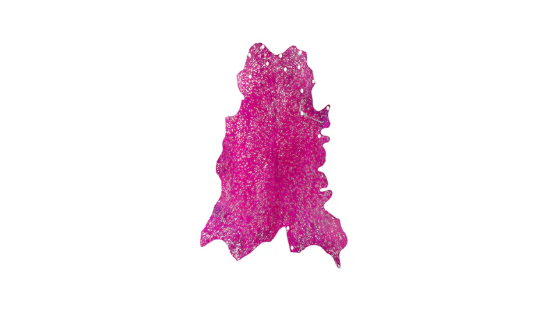 planeo Tapis - Glam 410 Violet / Argenté