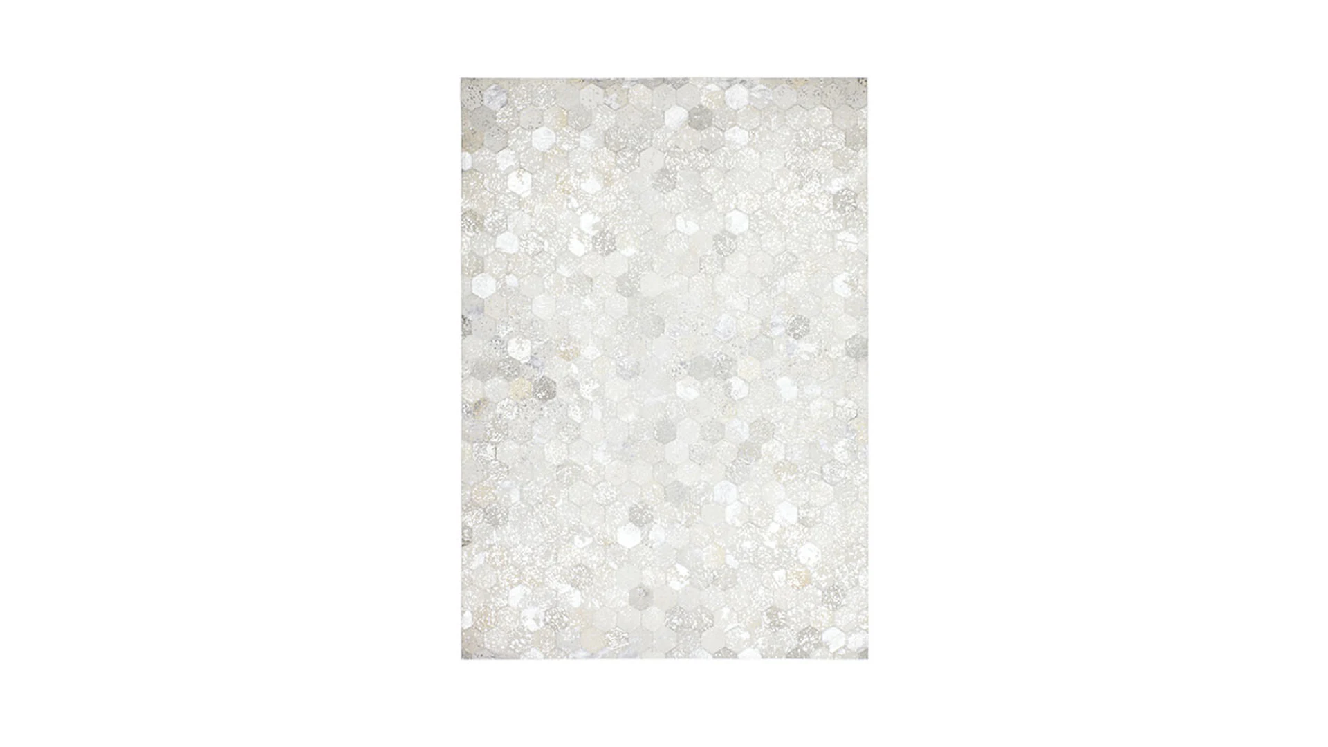 planeo Teppich - Spark 210 Grau / Silber 160 x 230 cm