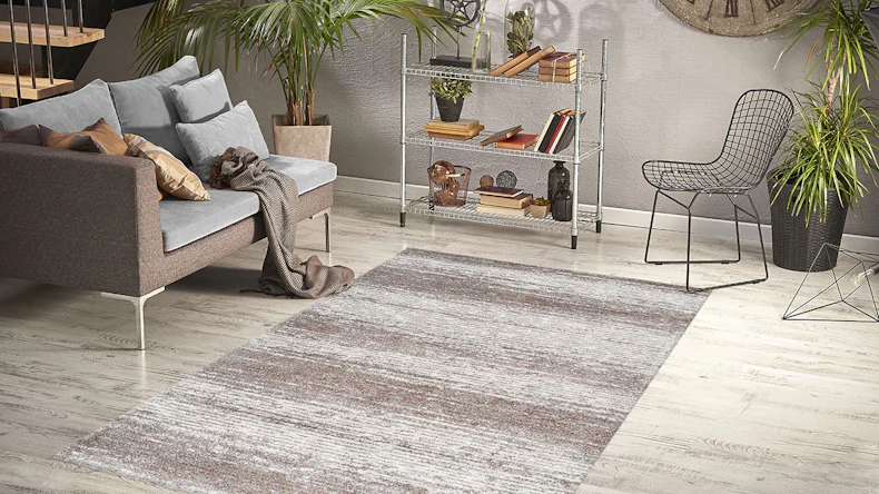 planeo Teppich - Sicilia - Messina Beige / Silber