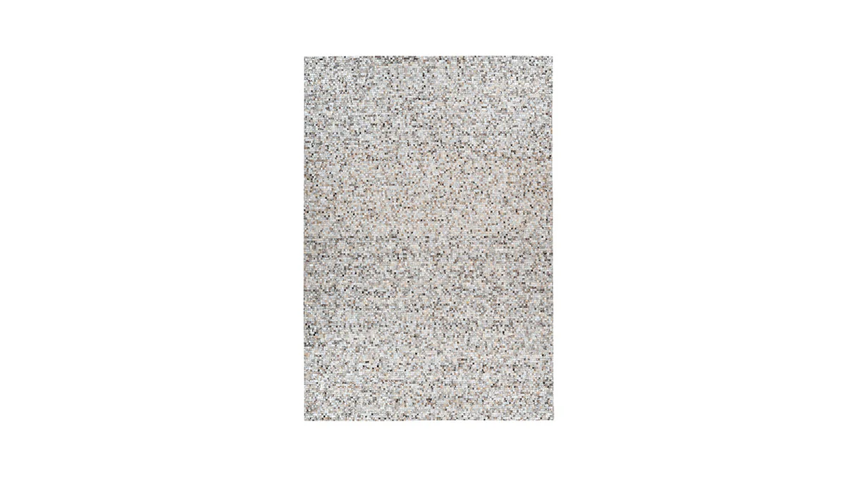 tapis planeo - finition 100 gris / argent