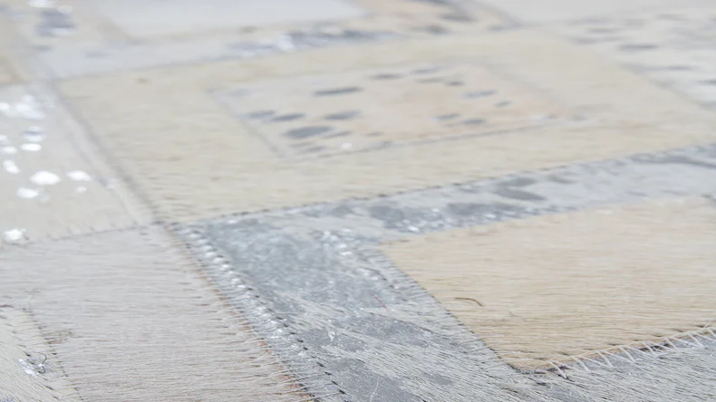 planeo carpet - Spark 110 grey / silver