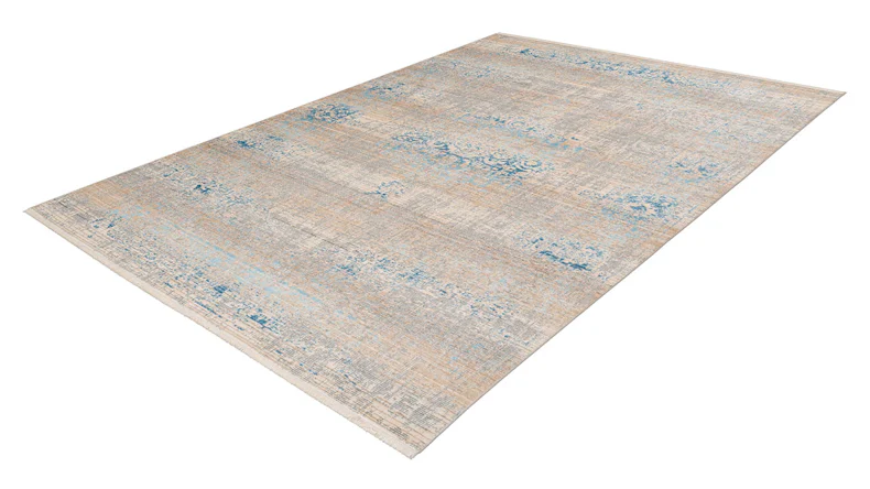 tapis planeo - Baroque 300 gris / turquoise 200 x 290 cm