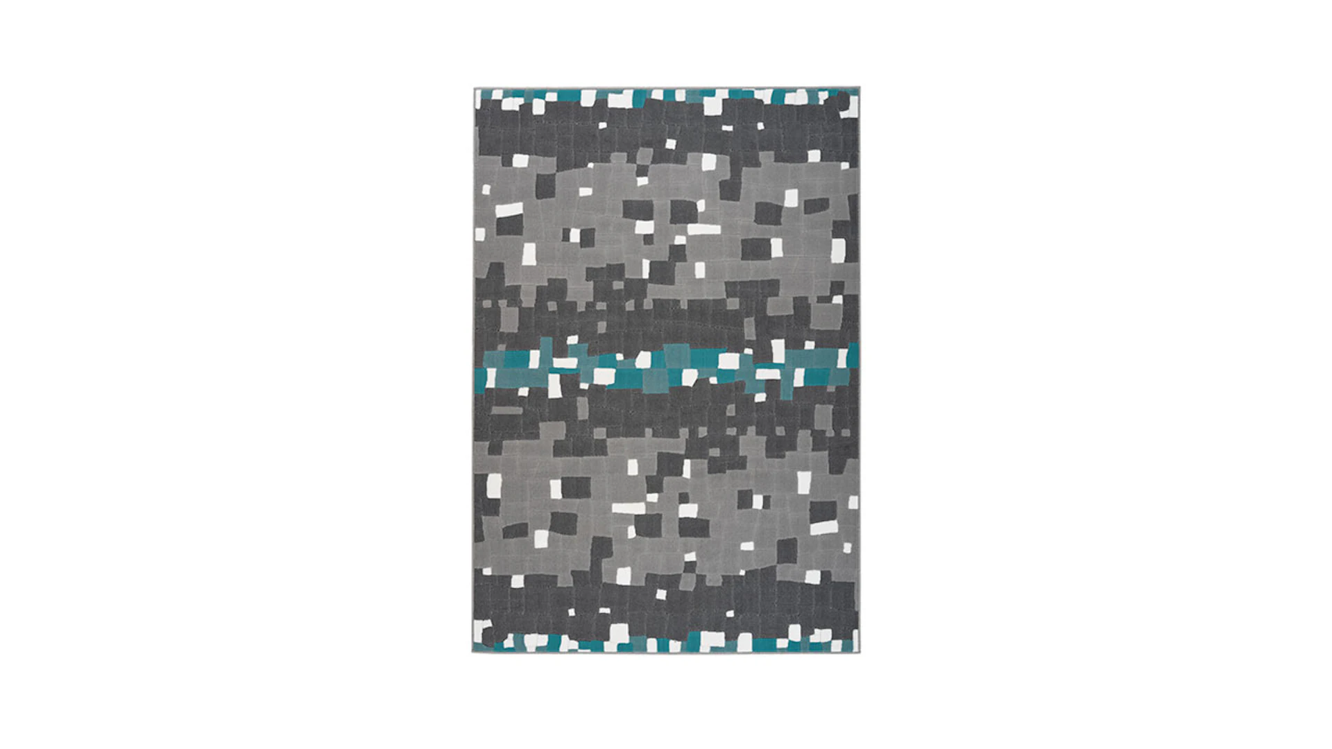 tapis planeo - Vancouver 210 multi / turquoise 200 x 290 cm