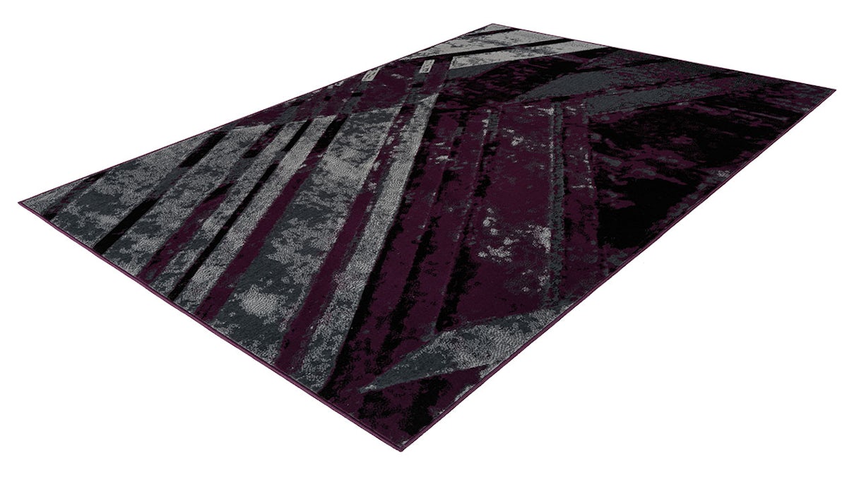 planeo carpet - Esperanto 425 grey / violet 120 x 170 cm