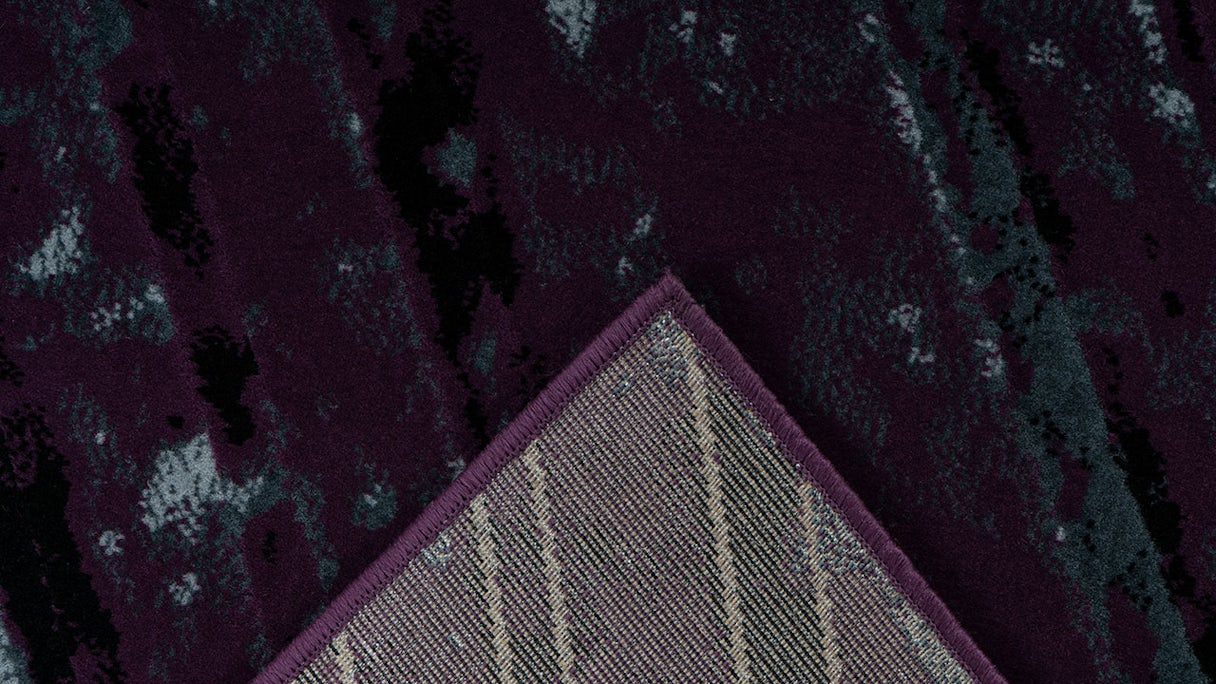 planeo Teppich - Esperanto 425 Grau / Violett 200 x 290 cm