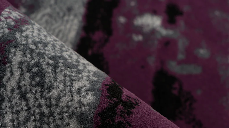 tappeto planeo - Esperanto 425 grigio / viola 200 x 290 cm