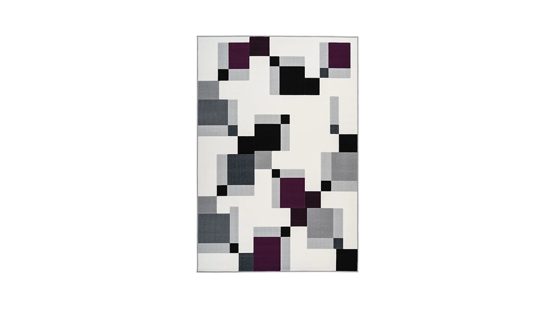 planeo carpet - Esperanto 225 ivory / violet 80 x 150 cm