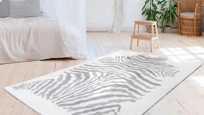 tappeto planeo - Coniglio Animale 400 grigio / bianco 120 x 160 cm