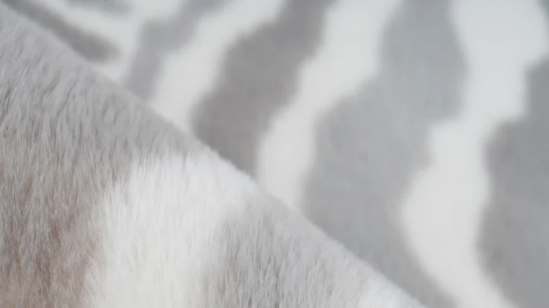 tappeto planeo - Coniglio Animale 400 grigio / bianco 120 x 160 cm